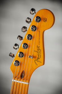 Fender American Professional Classic Stratocaster® HSS Faded Lake Placid Blue #US25100265