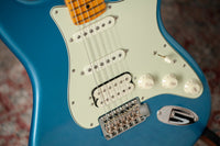 Fender American Professional Classic Stratocaster® HSS Faded Lake Placid Blue #US25100265