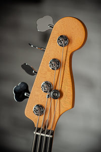 Fender American Ultra II Jazz Bass, Ebony Fingerboard, Texas Tea #US26006705