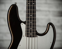 Fender American Ultra II Jazz Bass, Ebony Fingerboard, Texas Tea #US26006705