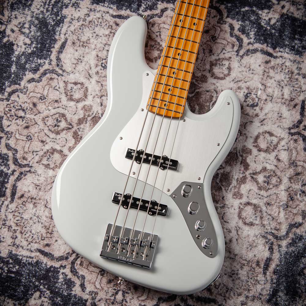 Fender American Ultra II Jazz Bass V, Avalanche #US25016968