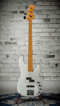 Fender American Ultra II Precision Bass, Maple Fingerboard, Avalanche #US26009476