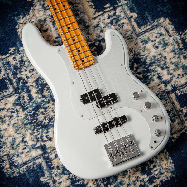 Fender American Ultra II Precision Bass, Maple Fingerboard, Avalanche #US26009476