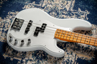 Fender American Ultra II Precision Bass, Maple Fingerboard, Avalanche #US26009476