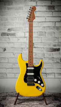 Fender American Ultra II Stratocaster HSS Graffiti Yellow #US26008925