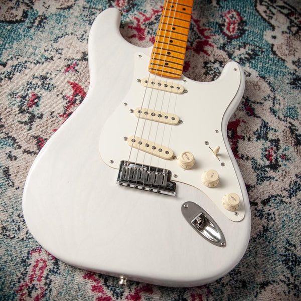 Fender American Ultra Luxe Vintage '50s Stratocaster White Blonde #US25005546