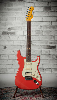 Fender American Ultra Luxe Vintage '60s Stratocaster® HSS Fiesta Red #US25030585