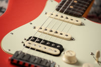 Fender American Ultra Luxe Vintage '60s Stratocaster® HSS Fiesta Red #US25030585