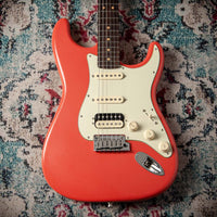 Fender American Ultra Luxe Vintage '60s Stratocaster® HSS Fiesta Red #US25030585