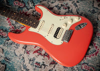 Fender American Ultra Luxe Vintage '60s Stratocaster® HSS Fiesta Red #US25030585