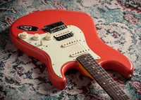 Fender American Ultra Luxe Vintage '60s Stratocaster® HSS Fiesta Red #US25030585