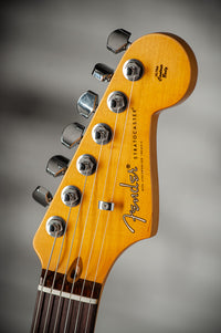 Fender American Ultra Luxe Vintage '60s Stratocaster® HSS Fiesta Red #US25030585