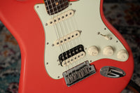 Fender American Ultra Luxe Vintage '60s Stratocaster® HSS Fiesta Red #US25030585