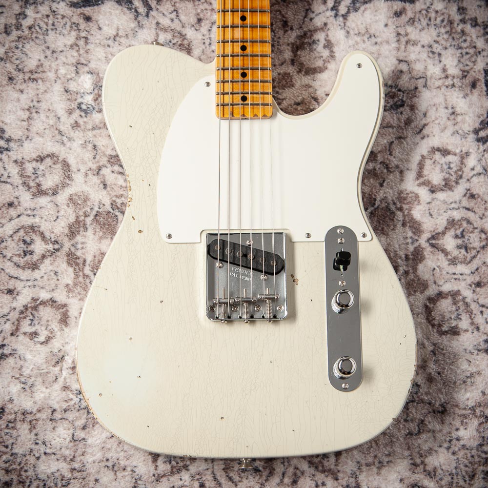 Fender Custom Shop '56 Esquire Relic Aged '55 Desert Tan SN# CZ591174