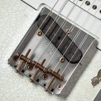 Fender '59 Telecaster Heavy Relic Olympic White/Magenta Sparkle #R147333