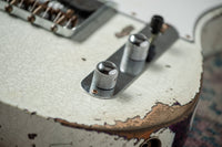 Fender '59 Telecaster Heavy Relic Olympic White/Magenta Sparkle #R147333