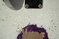 Fender '59 Telecaster Heavy Relic Olympic White/Magenta Sparkle #R147333