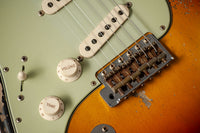 Fender Custom Shop '60 Stratocaster Left-Handed Super Heavy Relic, Faded 3-Color Sunburst, R132320