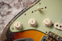 Fender Custom Shop '60 Stratocaster Left-Handed Super Heavy Relic, Faded 3-Color Sunburst, R132320