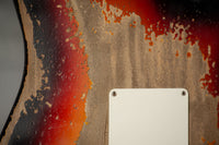 Fender Custom Shop '60 Stratocaster Left-Handed Super Heavy Relic, Faded 3-Color Sunburst, R132320