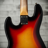 Fender Custom Shop '64 Jazz Bass Journeyman Relic 3-Tone Sunburst SN# R150488