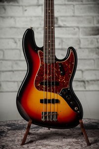 Fender Custom Shop '64 Jazz Bass Journeyman Relic 3-Tone Sunburst SN# R150488