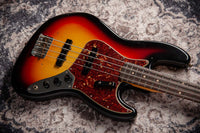 Fender Custom Shop '64 Jazz Bass Journeyman Relic 3-Tone Sunburst SN# R150488