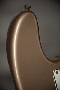 Fender Custom Shop 1965 P-Bass Super Faded Shoreline Gold SN# R131062
