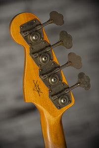 Fender Custom Shop 1965 P-Bass Super Faded Shoreline Gold SN# R131062