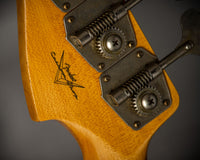 Fender Custom Shop 1965 P-Bass Super Faded Shoreline Gold SN# R131062
