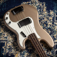 Fender Custom Shop 1965 P-Bass Super Faded Shoreline Gold SN# R131062