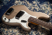 Fender Custom Shop 1965 P-Bass Super Faded Shoreline Gold SN# R131062