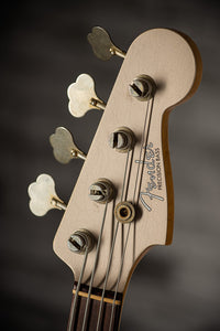Fender Custom Shop 1965 P-Bass Super Faded Shoreline Gold SN# R131062