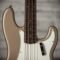 Fender Custom Shop 1965 P-Bass Super Faded Shoreline Gold SN# R131062