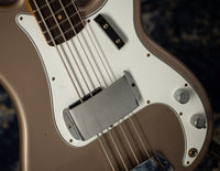 Fender Custom Shop 1965 P-Bass Super Faded Shoreline Gold SN# R131062