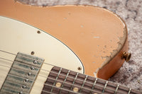 Fender Custom Shop Masterbuilt Dale Wilson '59 Esquire HS Super Heavy Relic, Dirty Shell Pink, CZ587335