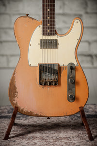 Fender Custom Shop Masterbuilt Dale Wilson '59 Esquire HS Super Heavy Relic, Dirty Shell Pink, CZ587335