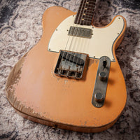 Fender Custom Shop Masterbuilt Dale Wilson '59 Esquire HS Super Heavy Relic, Dirty Shell Pink, CZ587335