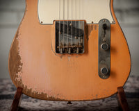 Fender Custom Shop Masterbuilt Dale Wilson '59 Esquire HS Super Heavy Relic, Dirty Shell Pink, CZ587335
