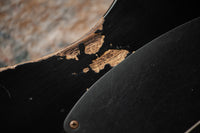 Fender Heavy Relic '52 Telecaster Ash Body Black over Butterscotch Handwound Pickups # R149323