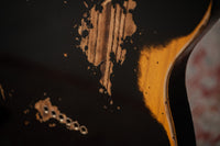 Fender Heavy Relic '52 Telecaster Ash Body Black over Butterscotch Handwound Pickups # R149323