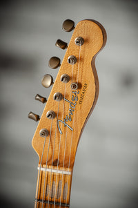 Fender Heavy Relic '52 Telecaster Ash Body Black over Butterscotch Handwound Pickups # R149323