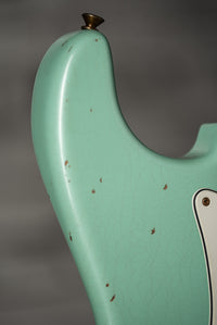 Fender Heavy Relic '60 Stratocaster HSS Roasted Neck Faded Surf Pearl Handwound Pickups # R117568