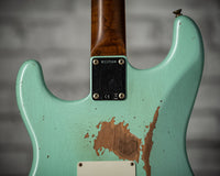 Fender Heavy Relic '60 Stratocaster HSS Roasted Neck Faded Surf Pearl Handwound Pickups # R117568