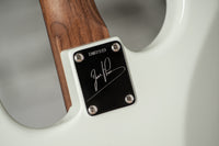 Fender Limited-Edition Masterbuilt Dave Murray Stratocaster NOS Olympic White Masterbuilt by Andy Hicks