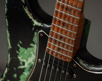 Fender Masterbuilt Austin MacNutt '59 Strat HSS Super Heavy Relic Black/ Green Paisley SN# R119873 USED
