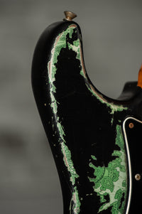 Fender Masterbuilt Austin MacNutt '59 Strat HSS Super Heavy Relic Black/ Green Paisley SN# R119873 USED