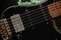 Fender Masterbuilt Austin MacNutt '59 Strat HSS Super Heavy Relic Black/ Green Paisley SN# R119873 USED