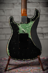 Fender Masterbuilt Austin MacNutt '59 Strat HSS Super Heavy Relic Black/ Green Paisley SN# R119873 USED