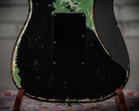 Fender Masterbuilt Austin MacNutt '59 Strat HSS Super Heavy Relic Black/ Green Paisley SN# R119873 USED